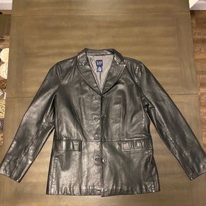 Gap leather jacket.
